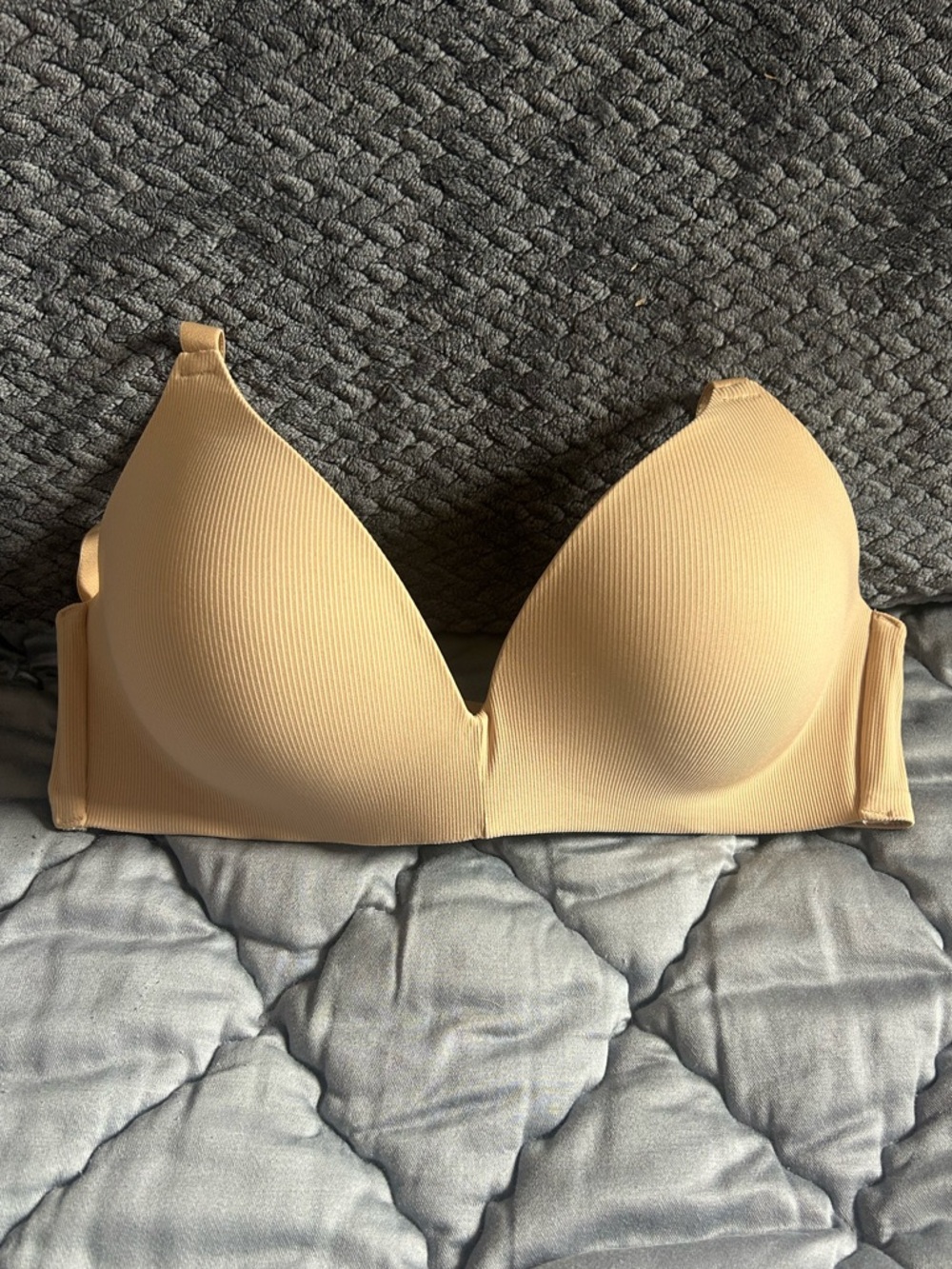 No Boundaries Nude/Beige T-Shirt Bra